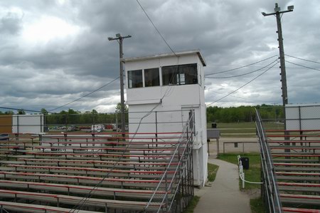Thunderbird Raceway - Tower From Water Winter Wonderland (newer photo)
